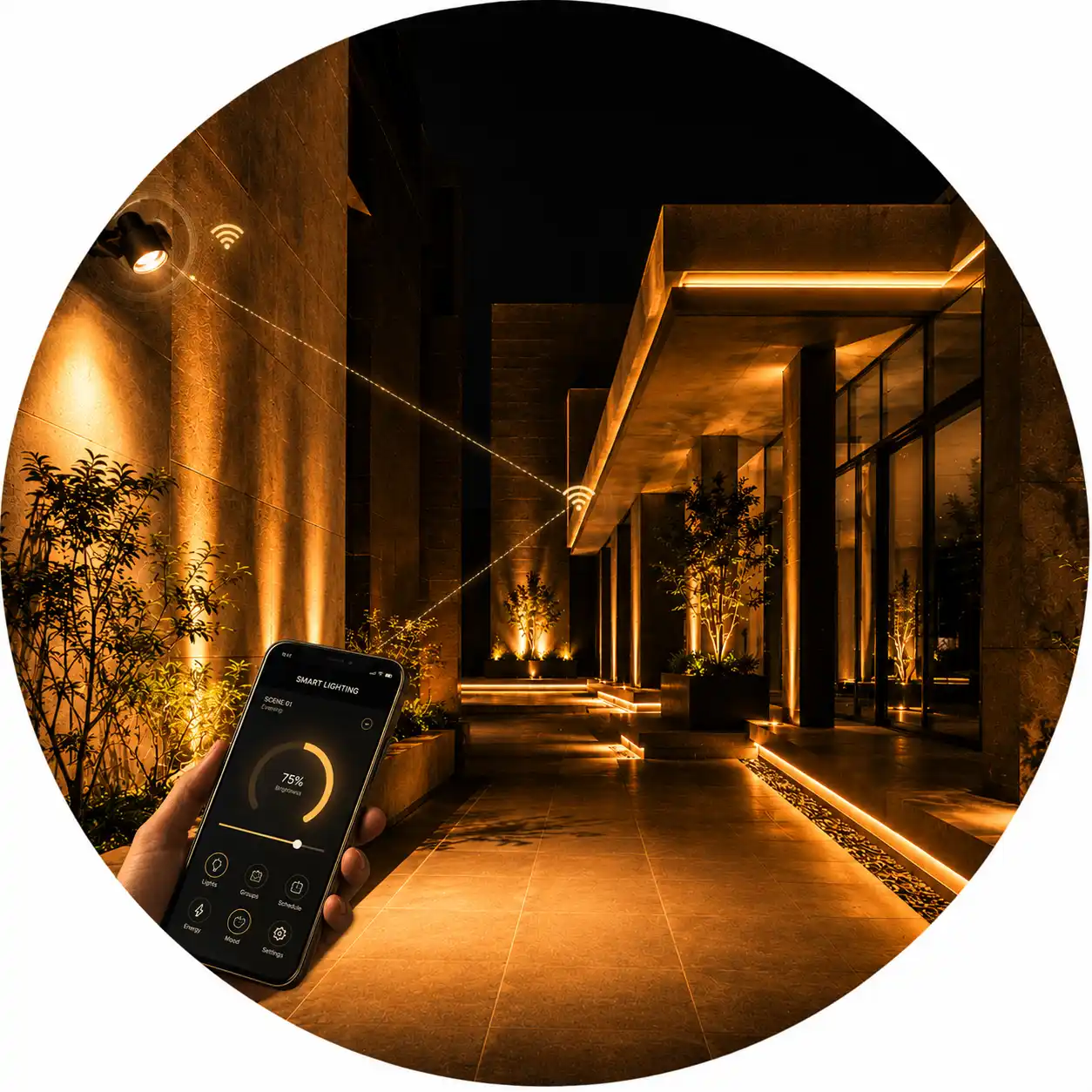 3 Smart lighting DNcompressed نورپردازی هوشمند
