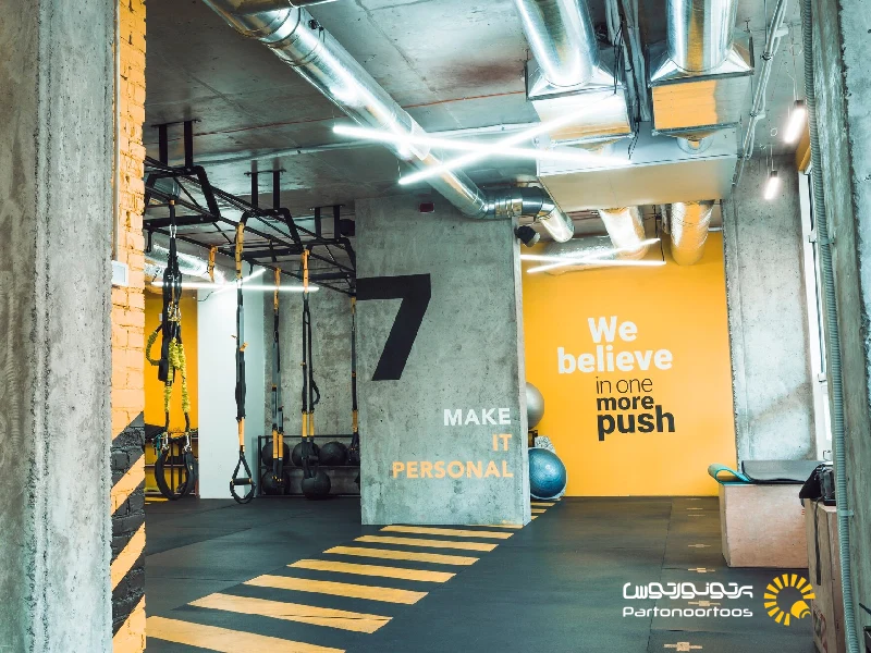 The importance of gym lighting2 نور پردازی
