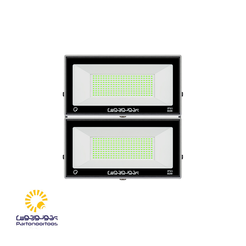 هامون ماژولار - 2 در 80 پروژکتور ماژولار رنگی سبز (80*2) 160 وات مدل هامون عمودی - Image 1